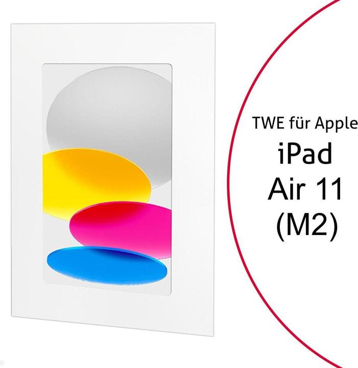 Immagine prodotto TabLines TWE117W Supporto da parete per tablet Apple iPad Air 11.0 (M2), bianco
