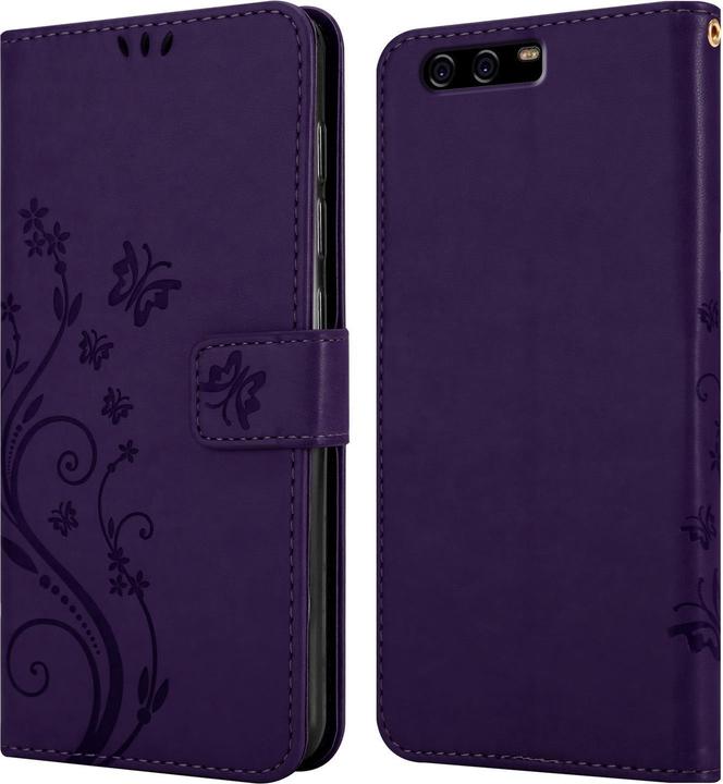 Productafbeelding Cadorabo Bloemen Boekomslag (Huawei P10 Plus)
