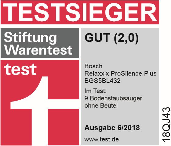 Image du produit Bosch Hausgeräte Bgs5bl432