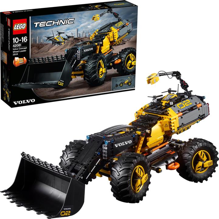 Actual product image LEGO Volvo Concept Wheel Loader ZEUX (42081, LEGO Technic)