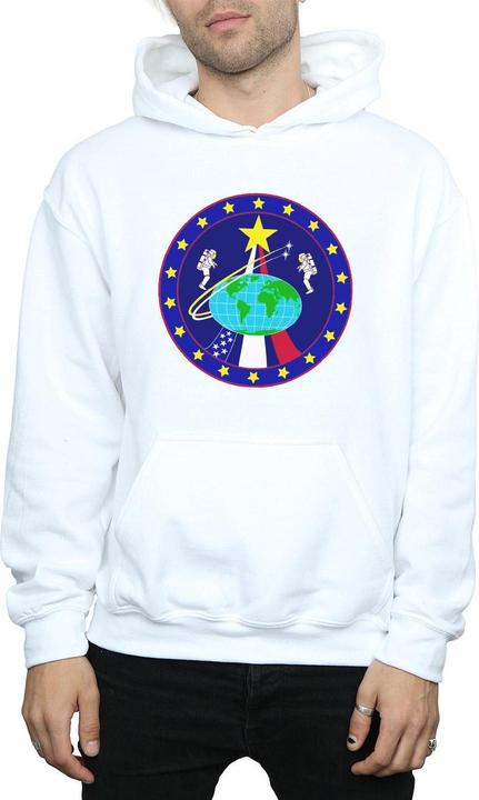 Immagine prodotto Nasa Classic Globe Astronauts Felpa con Cappuccio Uomo (XXL)