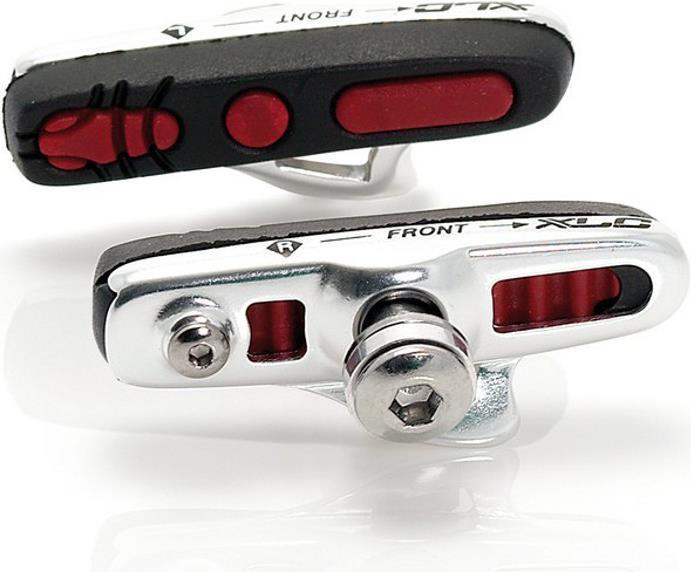 XLC Cartridge BS-R04 Road Bremsschuhe 4er Set 55mm ABS (Shimano, SRAM, Organisch (Resin))