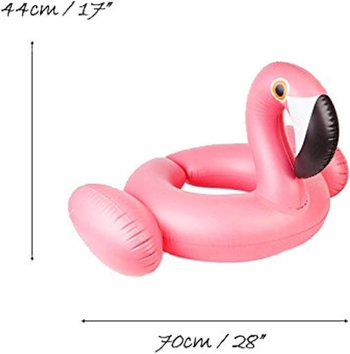 Produktbild Aufblasbarer Flamingo Schwimmring für Kinder