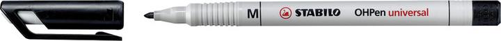 Actual product image STABILO OHPen universal foil pen water-soluble (Green, Blue, Red, Black, 1 mm, 4 x)