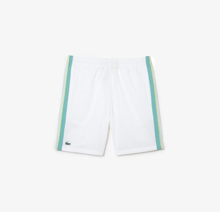 Actual product image Lacoste Men's TENNIS Shorts in Recycled Polyester (S)