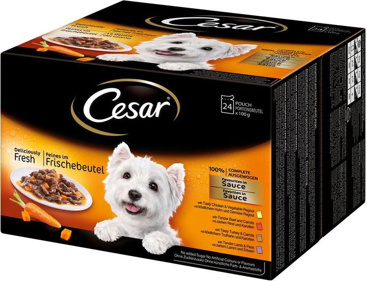 Produktbild Cesar Favorit. Pb Nur Online (24 Stk., 2400 g)