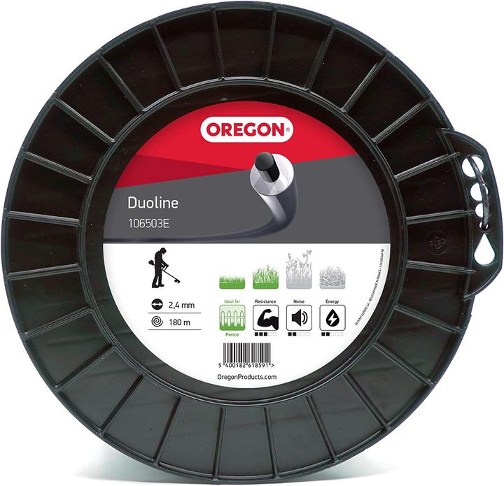 Actual product image Oregon Duoline mowing line (Weed whacker, Trimmer line + line spool)