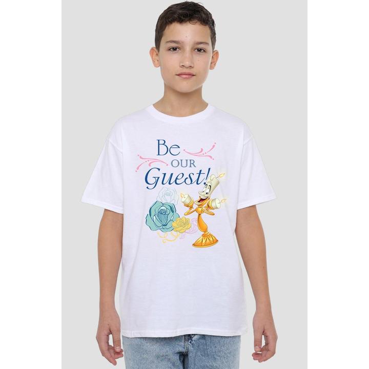 Image du produit Beauty And The Beast - T-shirt BE OUR GUEST - Enfant (128)