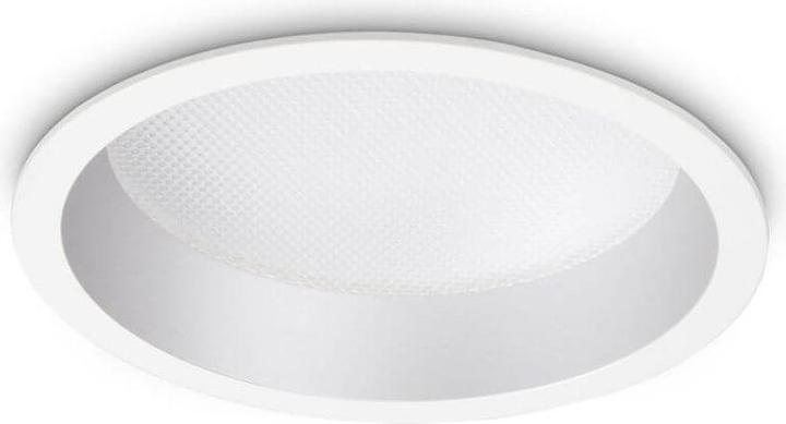 Actual product image Ideal lux DEEP LED recessed light 20W ⌀150mm white warm white 249032 (2750 lm)