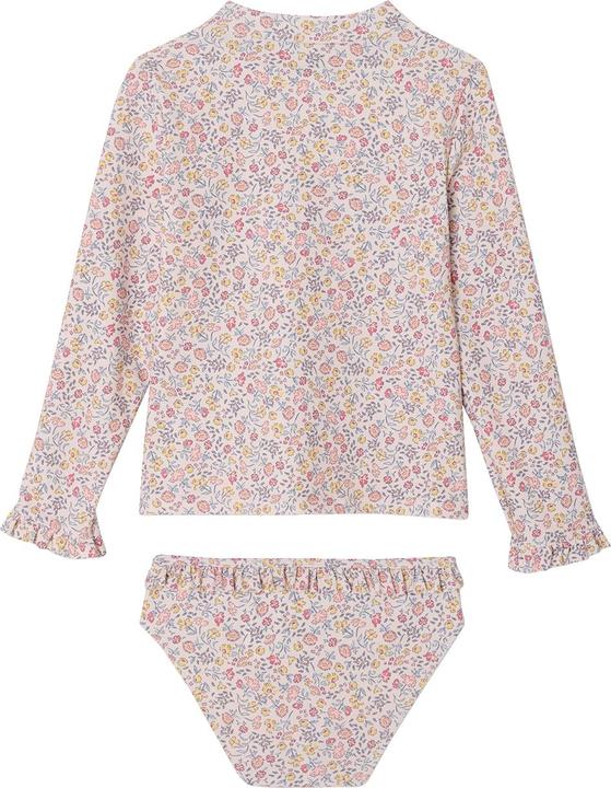 Immagine prodotto Vertbaudet Mädchen-Set mit UV-Schutz: Badeshirt & Bikinihose mit Rüschen (158)