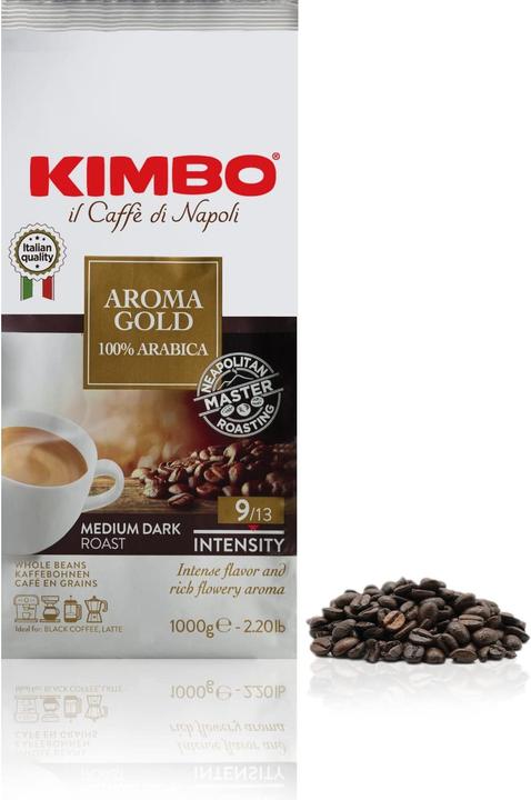 Actual product image Kimbo Aroma Gold (1000 g, Medium roast)