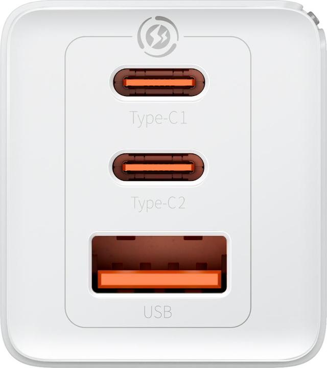 Actual product image Baseus GaN5 Pro Dual USB-C und USB-A Fast Charger (65 W)