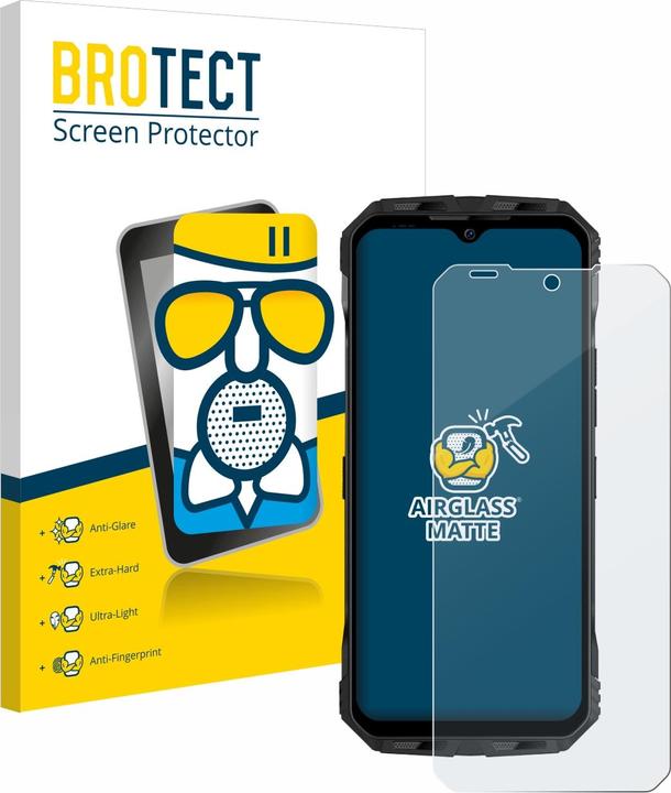 Immagine prodotto BROTECT AirGlass Vetro Opaco (1 Pezzo/i, Doogee V)