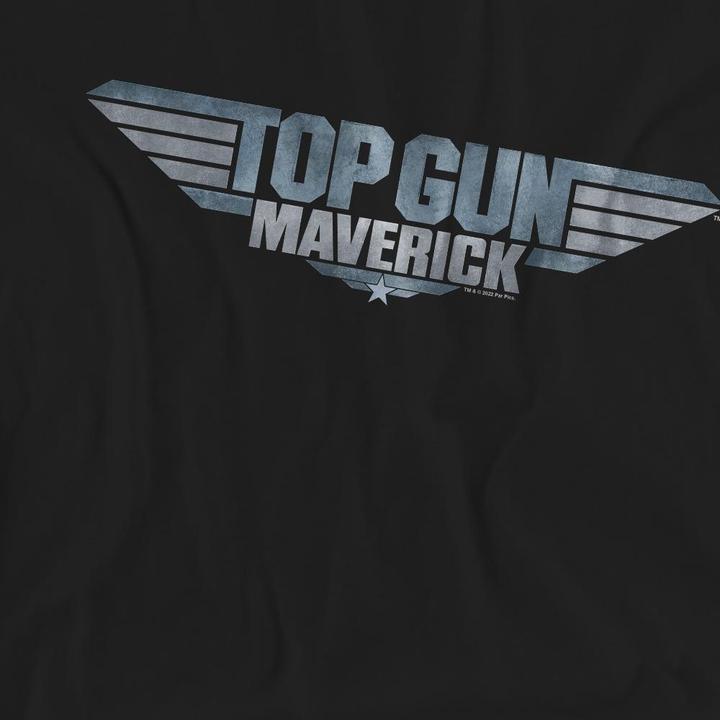 Actual product image Top Gun Unisex Adult Logo T-Shirt (S)