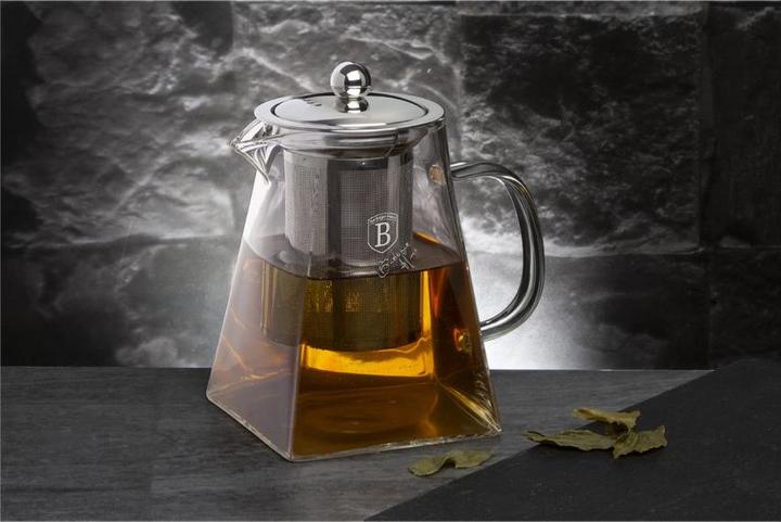 Image du produit BerlingerHaus Théière en verre avec filtre en acier inoxydable 750ml (0.75 l)