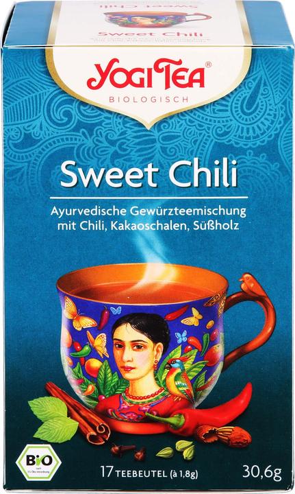 Produktbild Yogi Tea Sweet Chili ayurvedische Gewürzteemischung, 17 St. Filterbeutel (30.60 g)