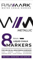Image du produit Rawmark Metallic Kreidemarker 8 Farben (8 x)