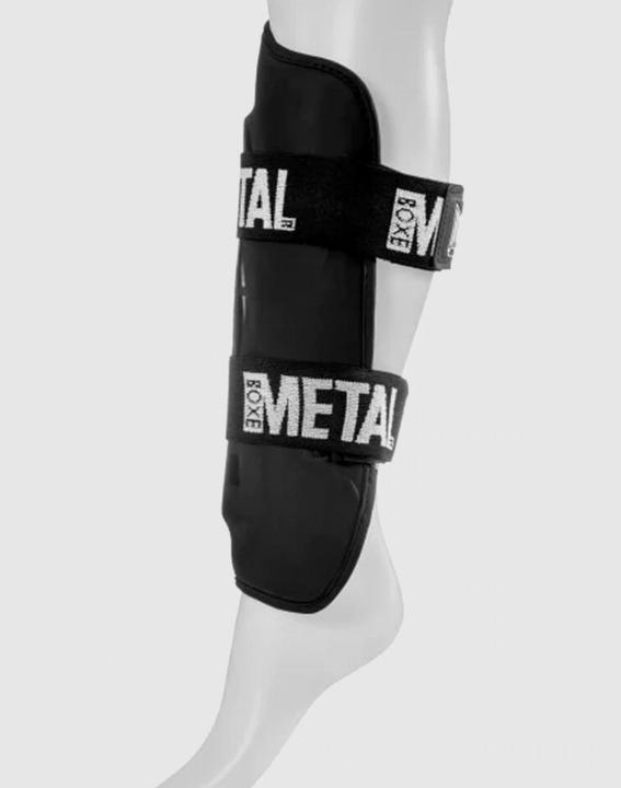 Produktbild Metal Boxe Schienbeinschoner mit Abnehmbarem Fussschutz PRO (L)
