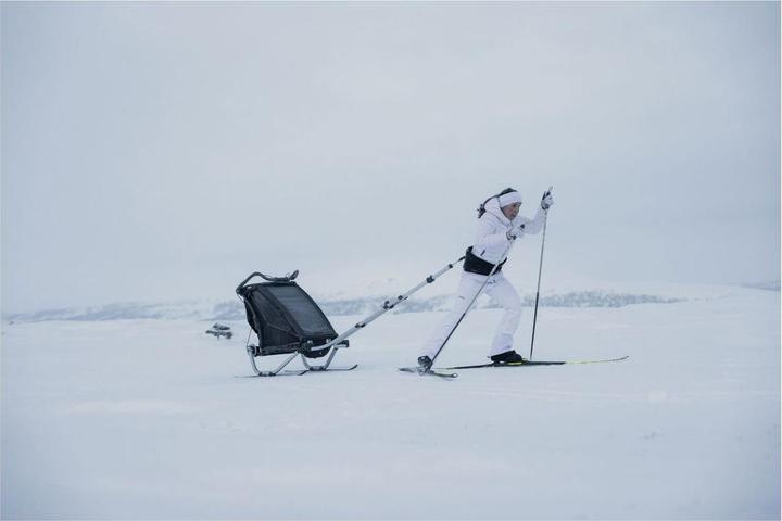 Produktbild Thule Skiset zu Chariot Anhänger Generation 2