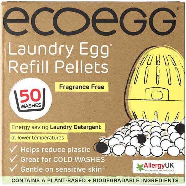 Produktbild Ecoegg Waschei Refill Fragrance Free (50 Waschgänge, Perlen)