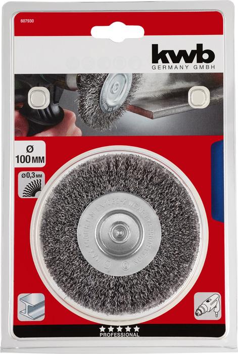 Produktbild kwb Scheibenbuerste100 Grob Dd (Grob)