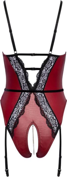Actual product image Abierta Fina Body red/black XL (XL)