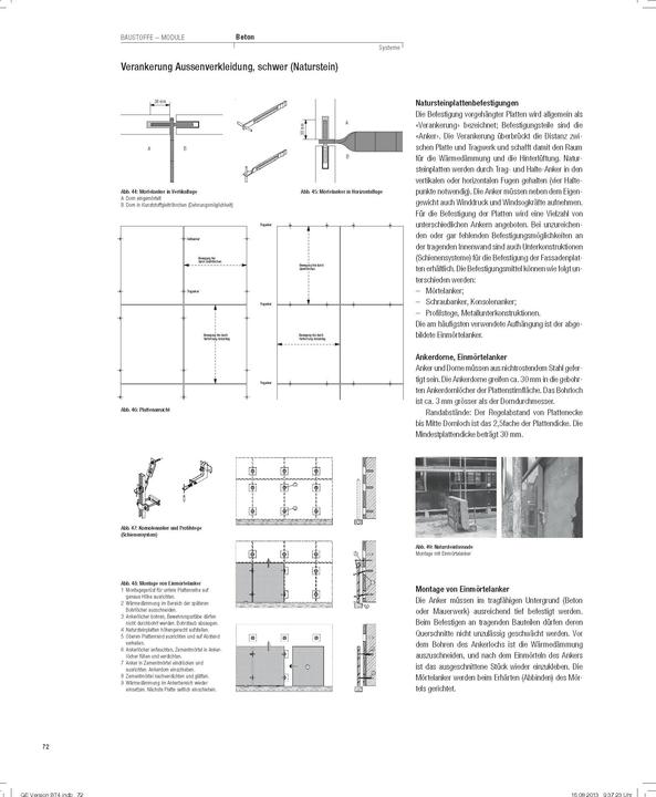 Nährwerte und Zutaten Architektur konstruieren (Deutsch, Andrea Deplazes, 2022)