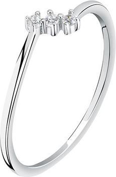 Image du produit La Petite Story Fine bague en argent avec zircons LPS03AWV080 - Circuit : 52 mm (52)