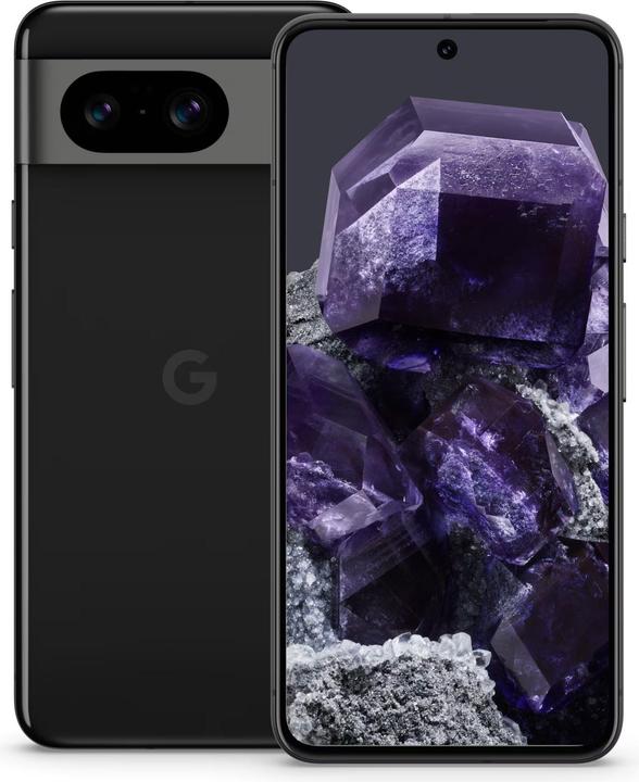 Produktbild Google Pixel 8 (256 GB, Obsidian, 6.20", SIM + eSIM, 50 Mpx, 5G)