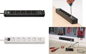 Actual product image Brennenstuhl Bremounta (7 x, USB-A, CEE 7/3, 3 m)