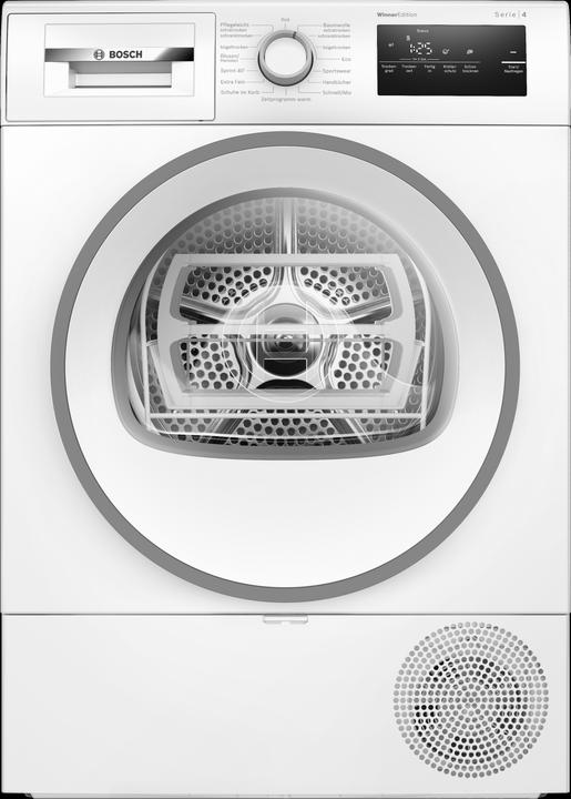 Bosch Hausgeräte Bosch Waschtrockner WTH85VWJN Serie 4 A++ (8 kg, A destra)