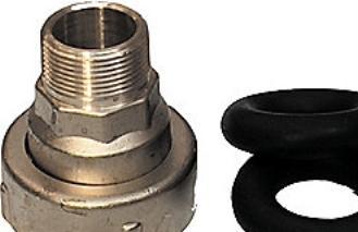 Actual product image Isiflo RAUFOSS WATER &amp GAS wall connection nipple 40-1-2 1/2