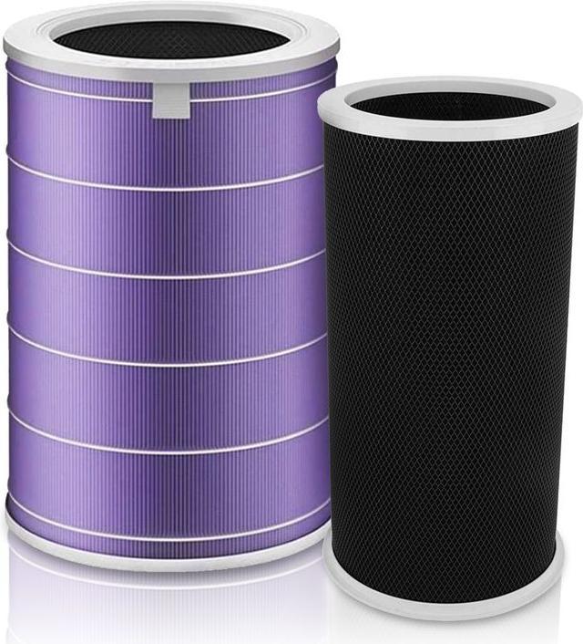 Hermex Alternatives HEPA- & Aktivkohlefilter-Set zu Xiaomi Mi Air Purifier 3C (1 x)