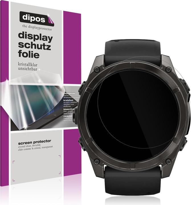 Dipos Schutzfolie Klar für Garmin Fenix 8 47mm