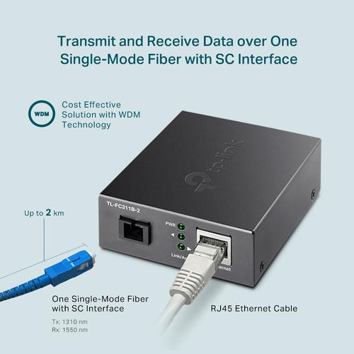 Actual product image TP-Link TL-FC311B-2 (Media converter)