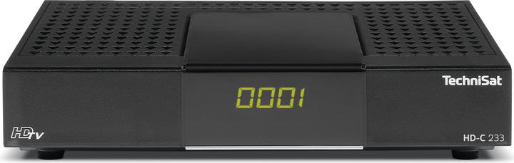 Produktbild TechniSat HD-C 233 DVB-C Receiver schwarz (DVB-C, CI+-Schacht)