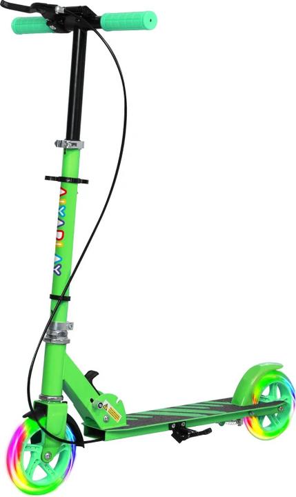 Aiyaplay Kinderscooter Kunststoff, Metall Grün