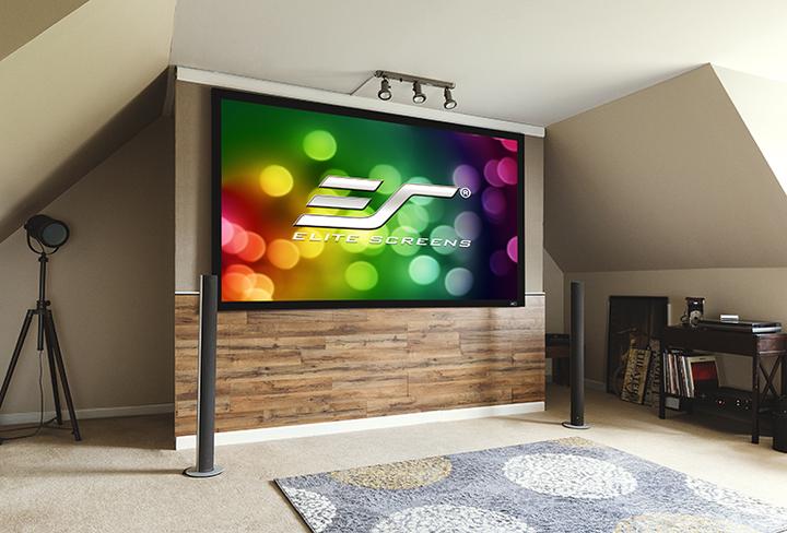 Actual product image Elite Screens sable frame (150", 16:9)