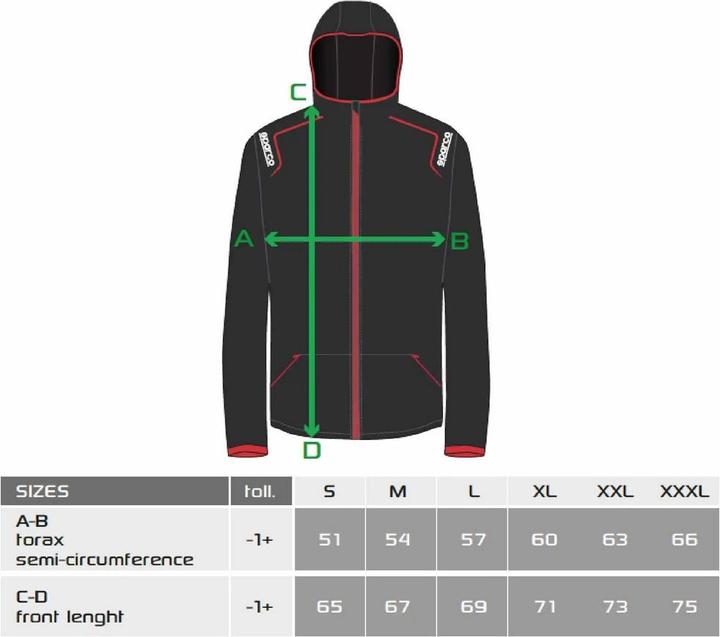 Produktbild Sparco Windstopper Wilson (L)