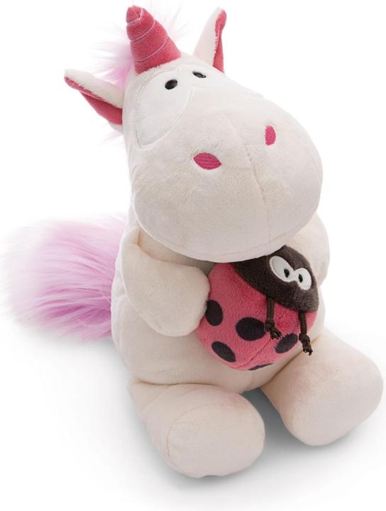 Image du produit NICI 61388 Doudou licorne Theodor avec coccinelle 35cm (35 cm)