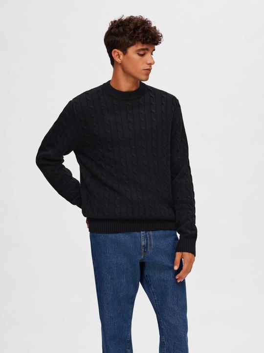 Actual product image Selected Homme Cable Knit Sweater (S)