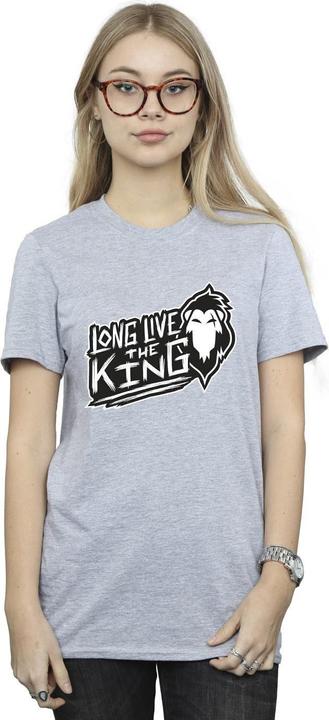 Immagine prodotto Disney The Lion King The King Maglietta Ampia Donna (XXL)
