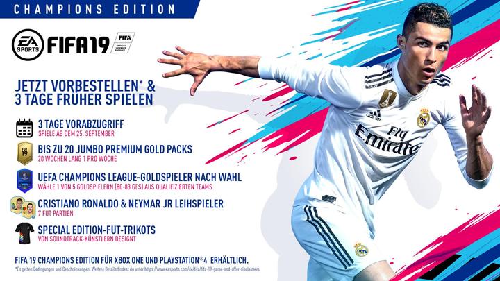 Image du produit EA Games FIFA 19 Champions Edition (Xbox Series X, Xbox One X, DE, IT, FR)