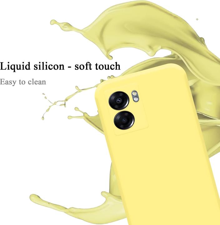 Actual product image Cadorabo TPU Liquid Silicone Case Cover for Oppo A57 5G / A77 5G / Realme V23 (Realme V23 5G, Oppo A57 5G, Oppo A77 5G)