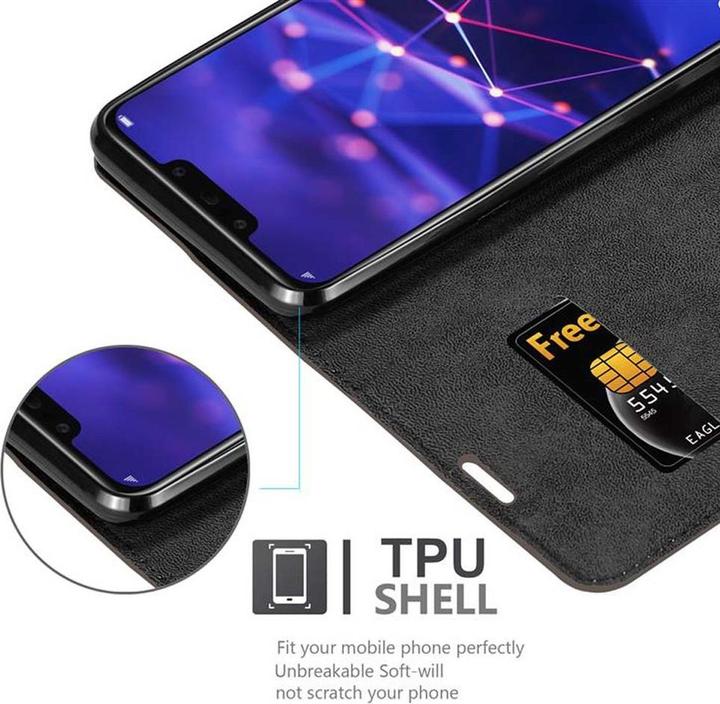 Produktbild Cadorabo Book Invisible Magnet Cover (Huawei Mate 20 Lite)