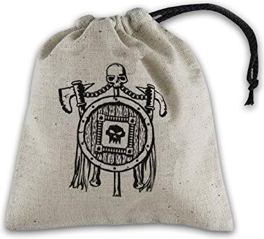 Produktbild Q Workshop BORC141 - Orc Beige & schwarz Basic, Würfeltasche