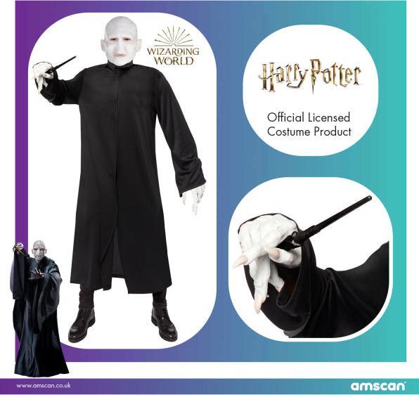 Immagine prodotto Amscan Costume da Harry Potter adulto taglia unica (Taglia unica)