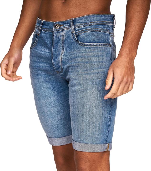 Crosshatch Mens Tadcaster Denim Shorts (36)