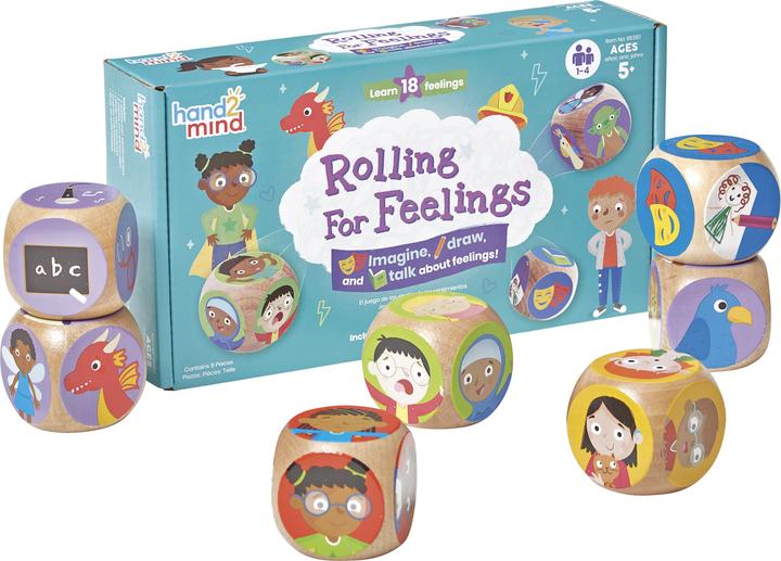 Actual product image Learning Resources Emotion cube (German)