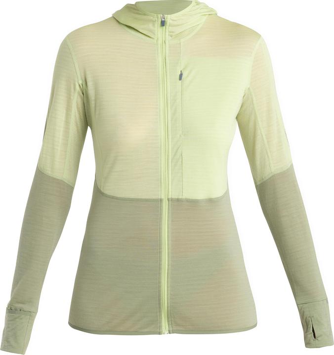 Image du produit Icebreaker Sweat à capuche zippé Realfleece Descender L/S pour femme (XL)